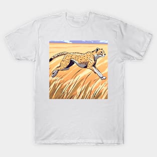 Animal Cheetah in the wild T-Shirt